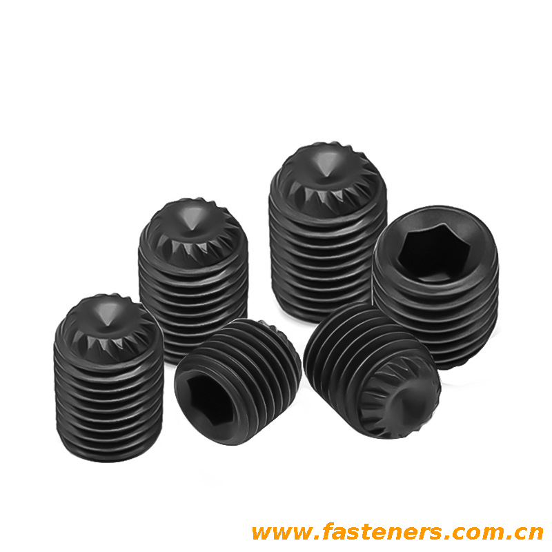 Din K Hexagon Socket Knurl Set Screws With Cup Point Buy Din K