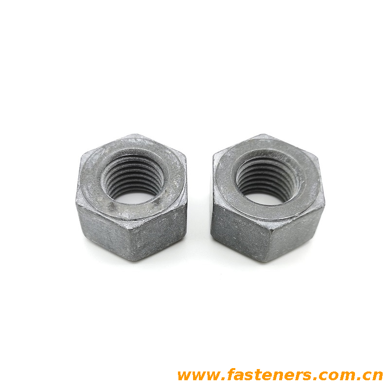 GB/T1229 High Strength Large Hexgon Nuts For Steel Structures