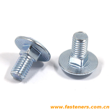 NF E27-351 Round Head Square Neck Bolts - JAPY Type