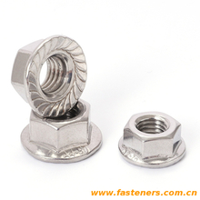 GB/T6177.2 Hexagon Nuts With Flange, Style 2 - Fine Pitch Thread