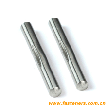 DIN1475 Grooved Pins - 1/3 Length Centre Grooved
