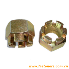 BS1083 Precision Hexagon Slotted And Castle Nuts - B.S.W. & B.S.F. Threads