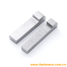DIN6887 Stressed-Type Fastenings with Taper Action; Taper Keys with Gip Head, Keyways
