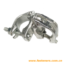 BS1139 EN74 Scaffolding Fixed Clamps Drop Forged 48.3mm Galvanized Scaffolding Pipe Double Coupler Clamp