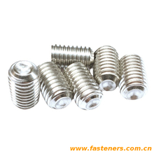 GB/T80 Hexagon Socket Set Screws With Cup Point