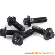 DIN34800 Bolts And Screws With External Hexalobular Driving Feature With Small Flange