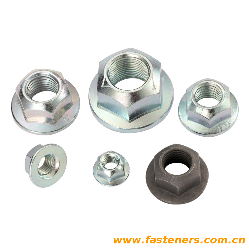 DIN6927 Prevailing Torque Type AllMetal Hexagon Nuts With Flange Buy