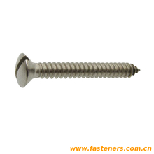 IFI 502 Metric Slotted Oval Countersunk Head Tapping Screws
