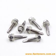GB/T15856.4 Stainless steel hex head roofing Screw, Self drilling screw ,hex head self tapping roofing screw
