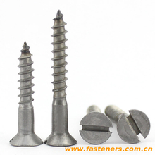 ISO1482 Slotted Countersunk (Flat) Head Tapping Screws